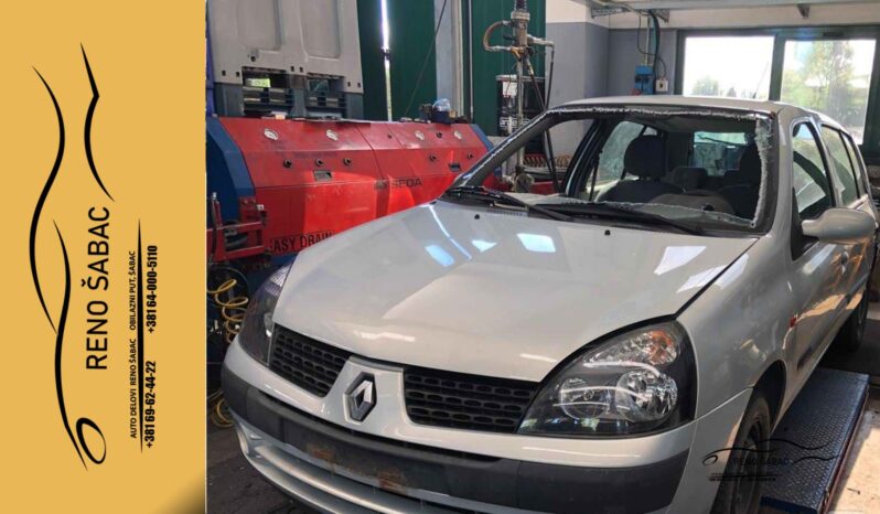 Renault Clio – kompletan auto u delovima full